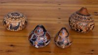 Selten: Vier schöne exotische Kürbis Souvenirs aus Lateinamerika Berlin - Steglitz Vorschau
