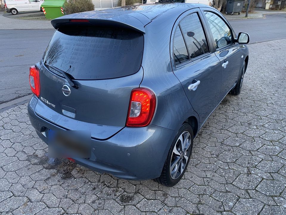 Nissan Micra N-Tec 1,2L , Navi/ SHZ/ PDC 80 PS Einparkhilfe vorne in Hürth