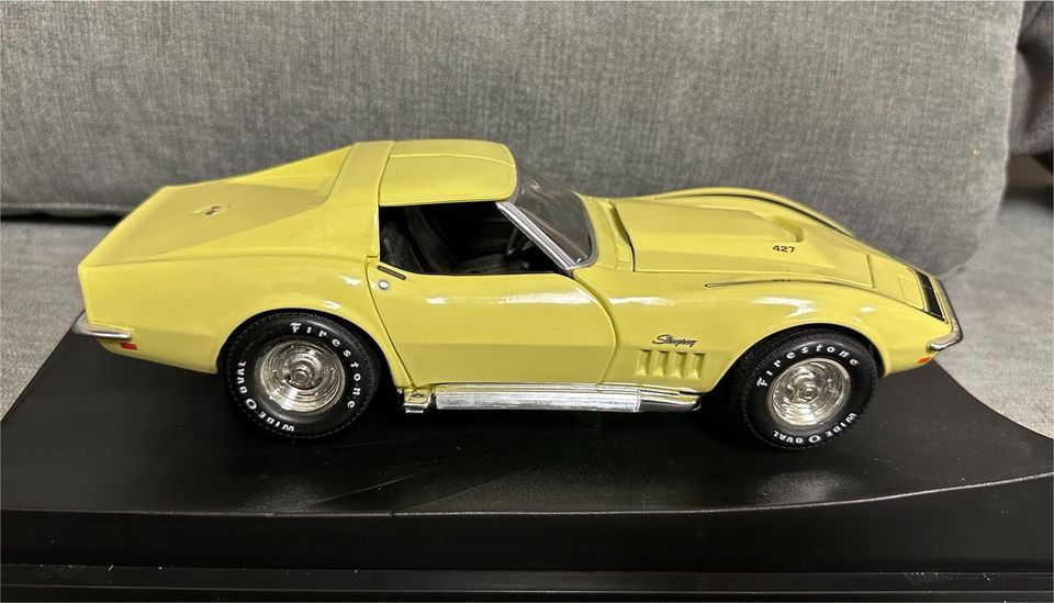 Modellauto 1:18 1969 Chevrolet Corvette ZL1 Stingray Hot-Wheels in Frankfurt am Main