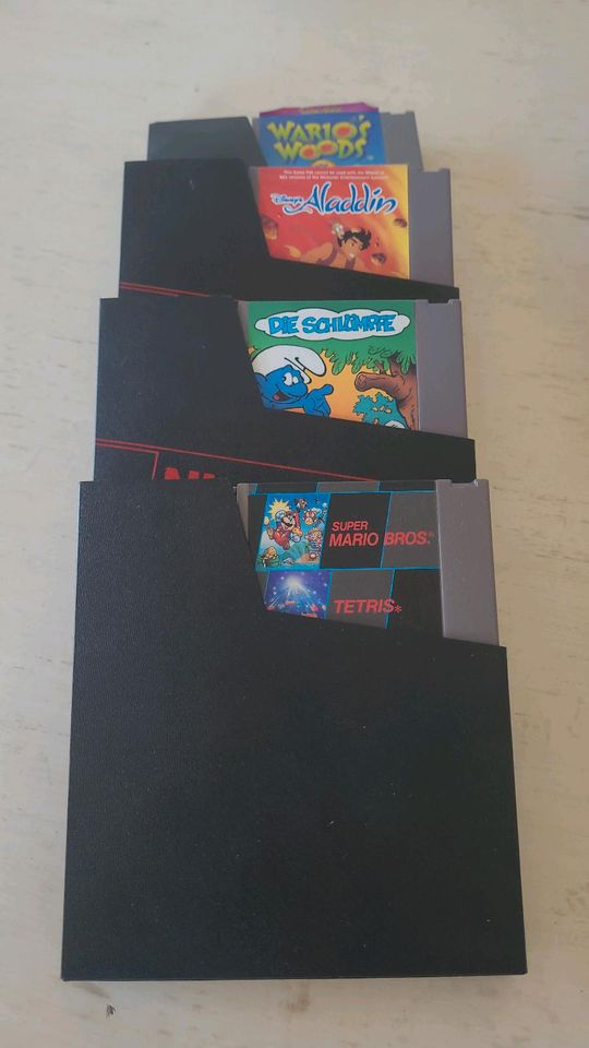 Original Nintendo NES Konsole mit 4 Spielen in Pähl