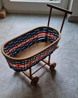 DDR Stubenpuppenwagen Puppenwagen Holz Sachsen - Flöha  Vorschau