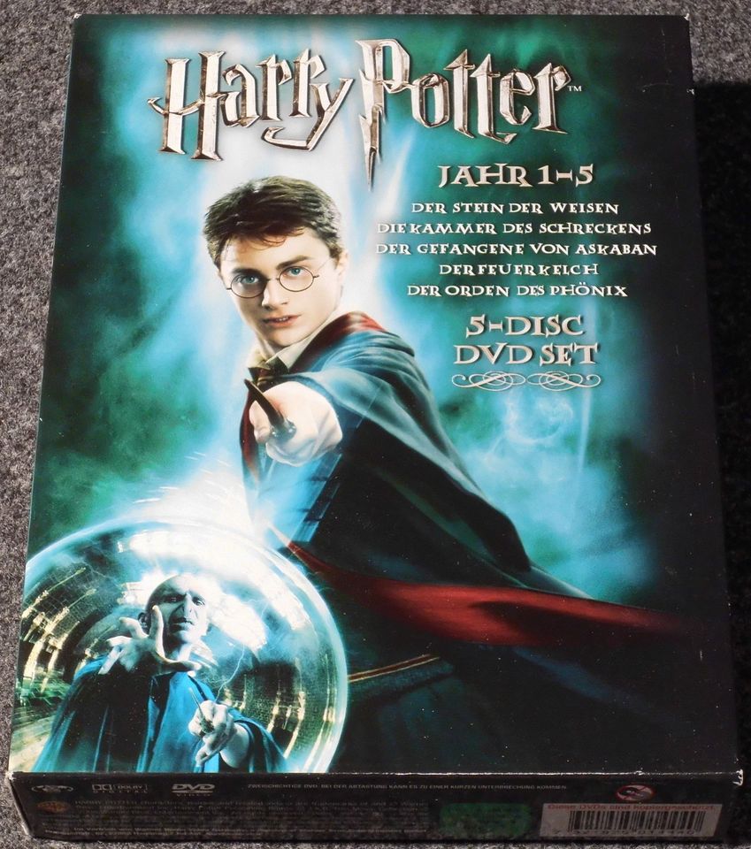 Harry Potter Jahr 1-5 Teil 1, 2, 3, 4, 5, in Hambergen