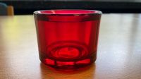 Teelichthalter 11 Stück in rotem Glas 7,5 cm x 5 cm Nordrhein-Westfalen - Wiehl Vorschau