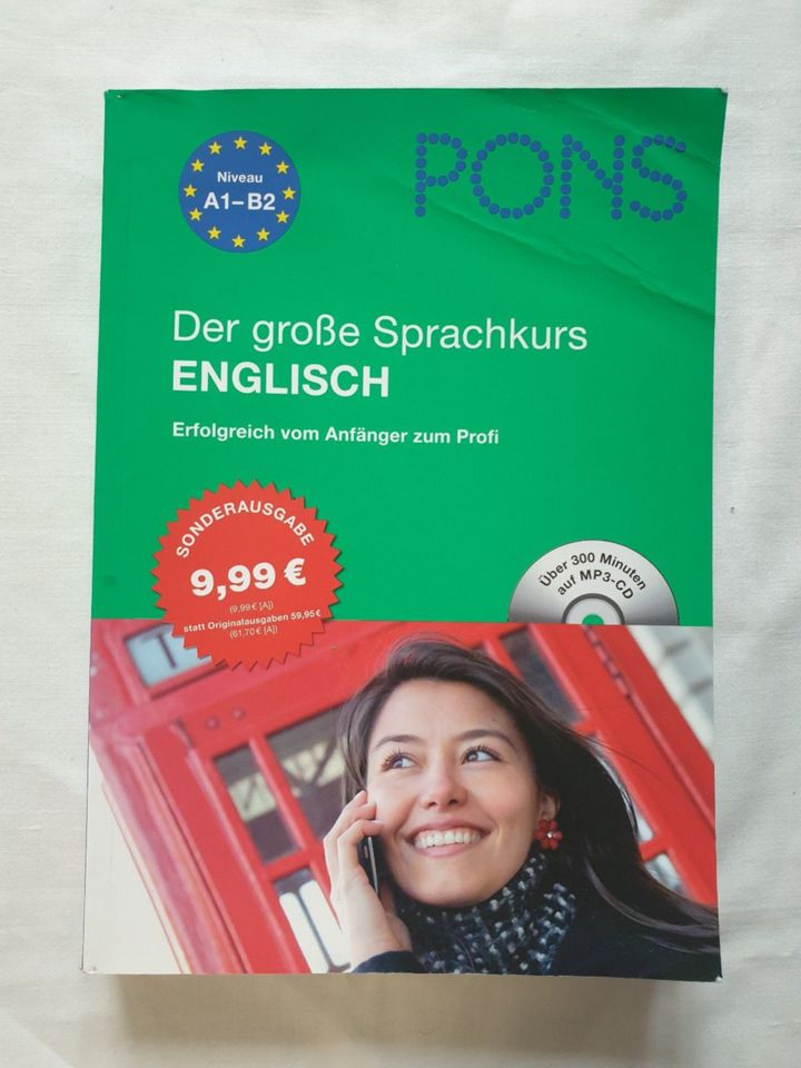 Englisch lernen 2x Set Buch CD Kurs Anfänger Fortgeschrittene in Metzingen