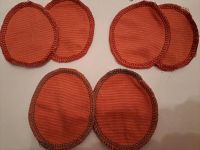 Wolle Seide Patches Flicken Aufnäher Orange rosa Nordrhein-Westfalen - Haan Vorschau