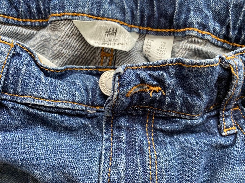 H&M Jeans Slim Fit 170 in Regesbostel