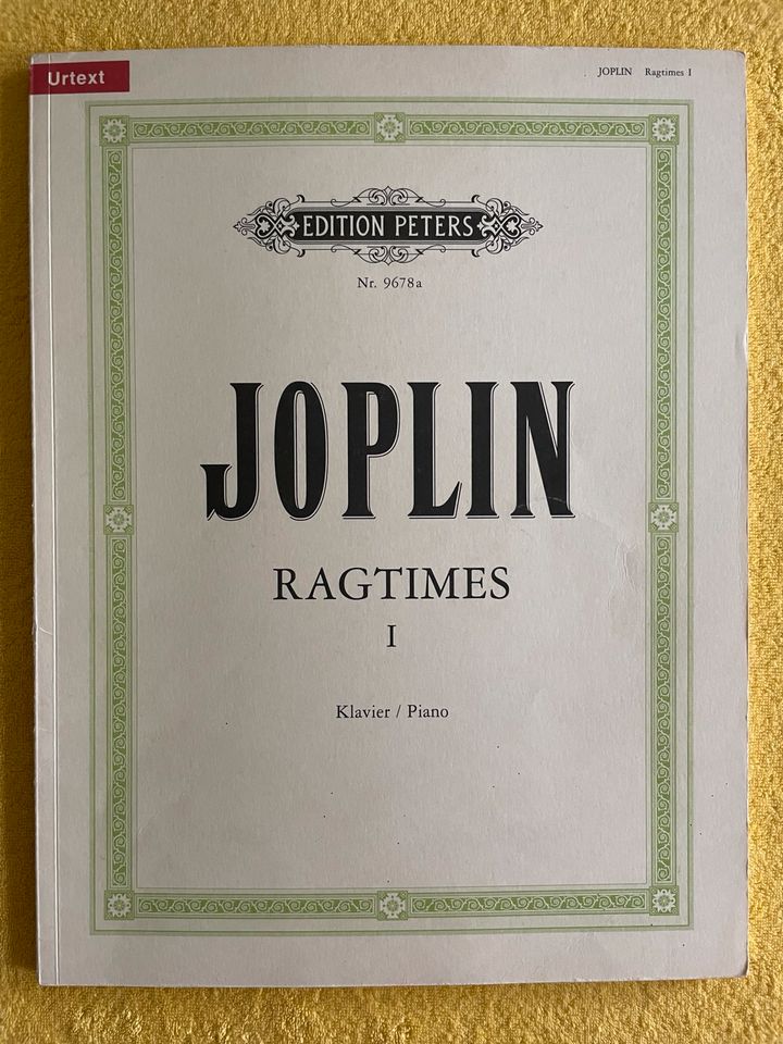 Klaviernoten Joplin Ragtimes I in Dresden