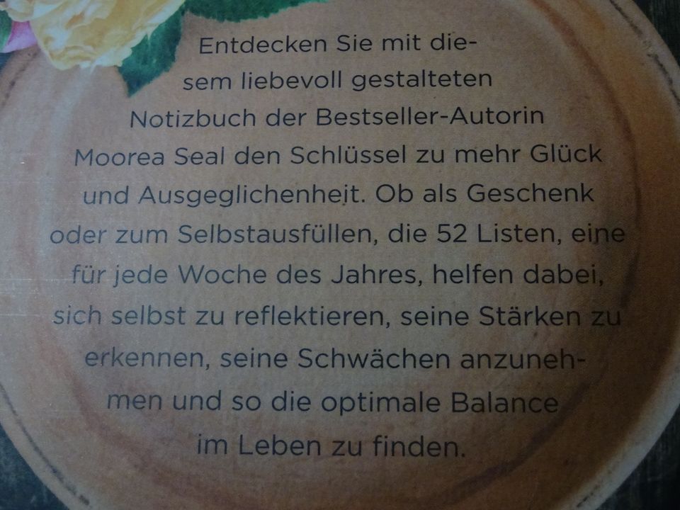 52 Listen für mehr Glück und innere Balance , NEU in Stuttgart