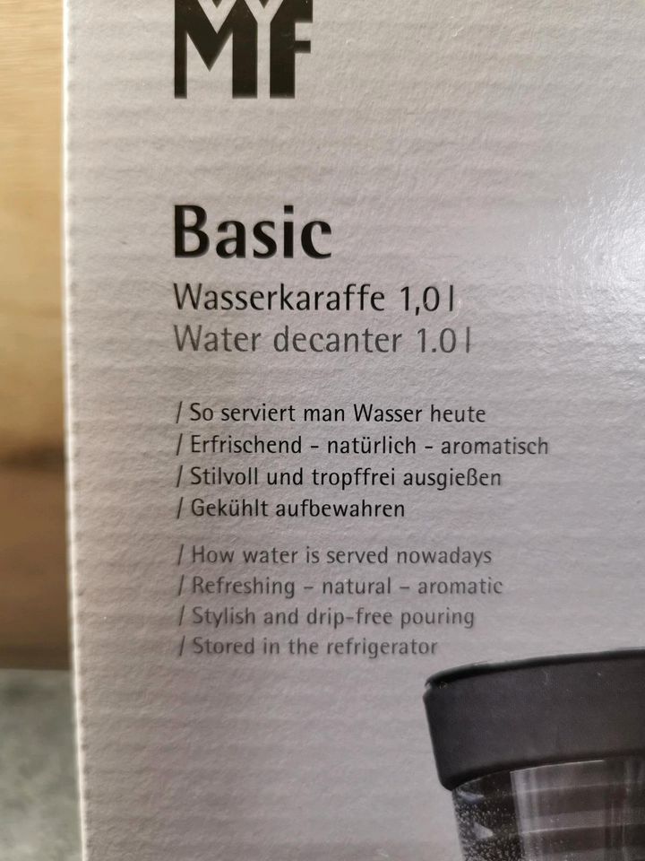 WMF Basic Wasserkaraffe 1L NEU +  ORIGINAL VERPACKT in Rühen