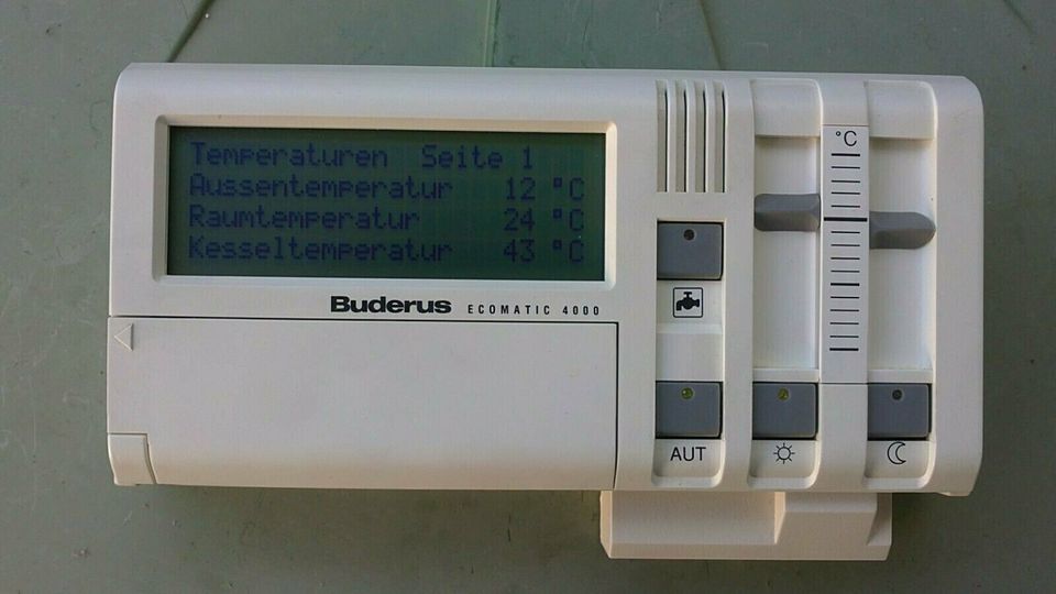 Buderus Ecomatic 4000 Fernbedienung für HS4201 1 Jahr Garantie in Goldbach