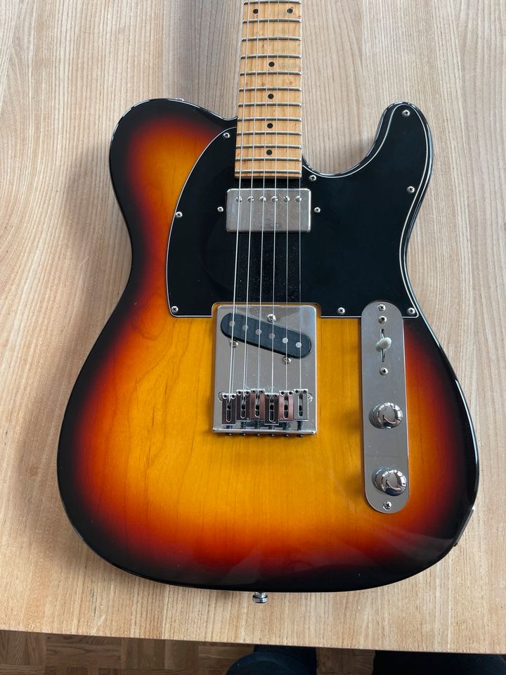 Telecaster mit Halshumbucker, 3-Tone Sunburst in Münsingen