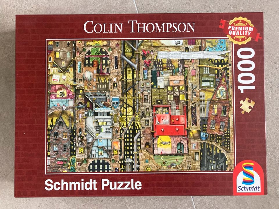 Puzzle Colin Thompson 1000 Teile Sammler in Rellingen