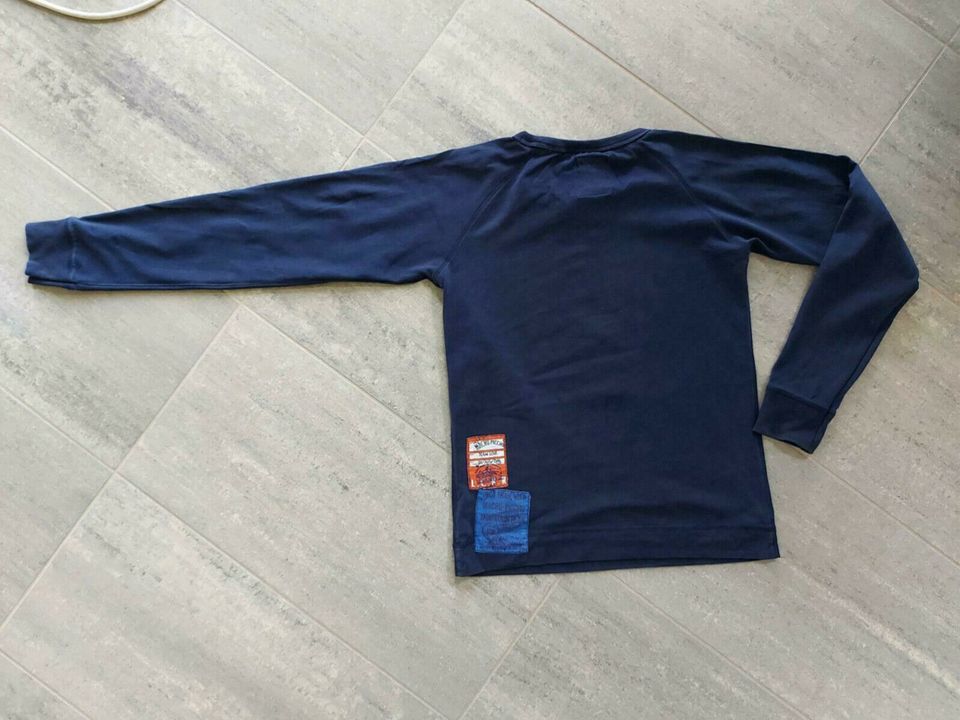 leichtes Sweatshirt Langarmshirt dunkelblau LCKR Gr. 158/164 in Rötha