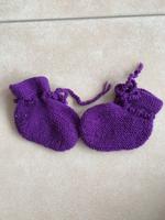 Strickschuhe Baby lila Rheinland-Pfalz - Nachtsheim Vorschau