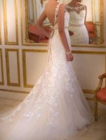 Stella York rückenfreies Designer Brautkleid Hochzeitskleid 36/38 Baden-Württemberg - Fronreute Vorschau