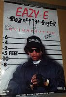 Eazy E Promo Poster Str8 off the Streetz of Muthaphuckin Compton Nordrhein-Westfalen - Siegen Vorschau