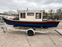 Holzboot Holzkajütboot Salonboot Oldtimer 7m x 1,5m Brandenburg - Neuruppin Vorschau