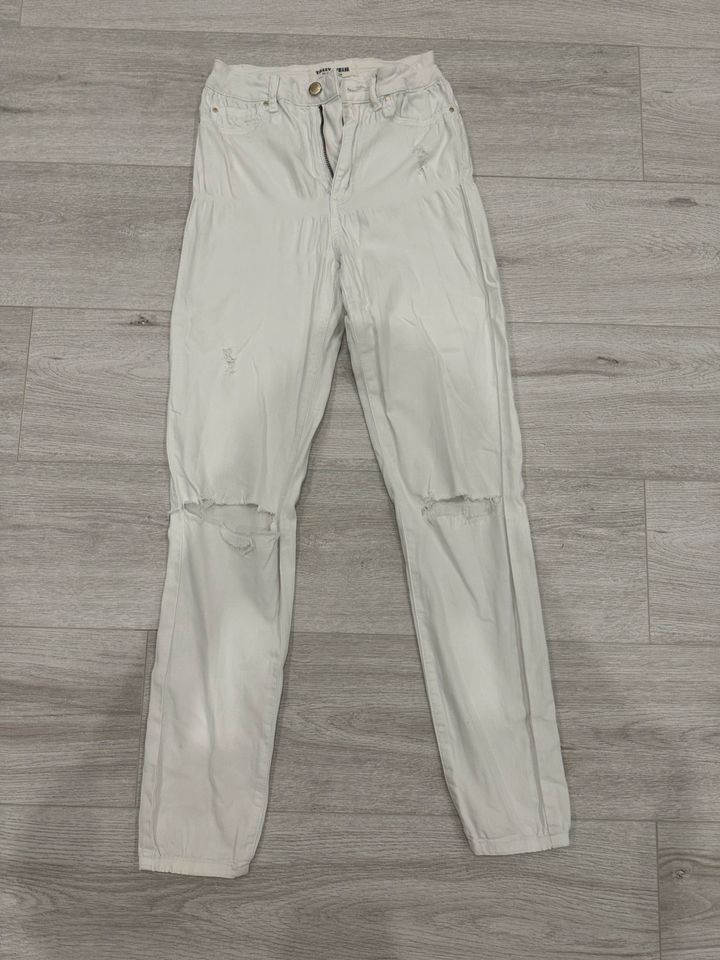 Weiße Skinny Jeans Gr.36 in Plattling