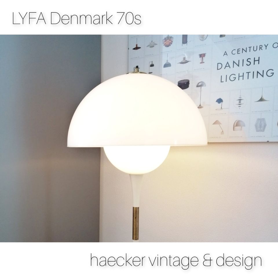 Tischlampe danish design zu poulsen midcentury Nordisk Solar 70er in Düsseldorf