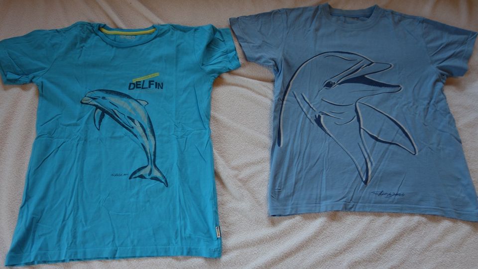 JAKO-O Delfin SET 3 T-Shirts 1 LA 1 langer Schlafanzug 152 158 in Dresden