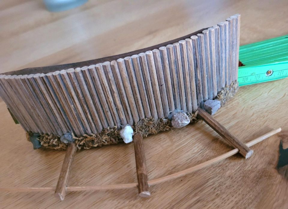 Brücke  Für Weihnachtskrippe Deko Holz Naturmaterialien Handwerk in Jüchen