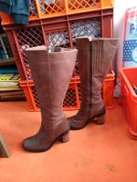 Duo Boots Weitschaft Stiefel Leder braun Größe 40 Bayern - Untersiemau Vorschau