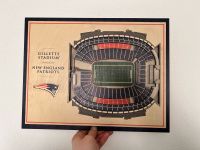 New England Patriots, Gillette Stadium, 3D Bild, Holz Rheinland-Pfalz - Waldalgesheim Vorschau