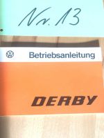 Betriebsanleitung VW Derby Nordrhein-Westfalen - Erftstadt Vorschau