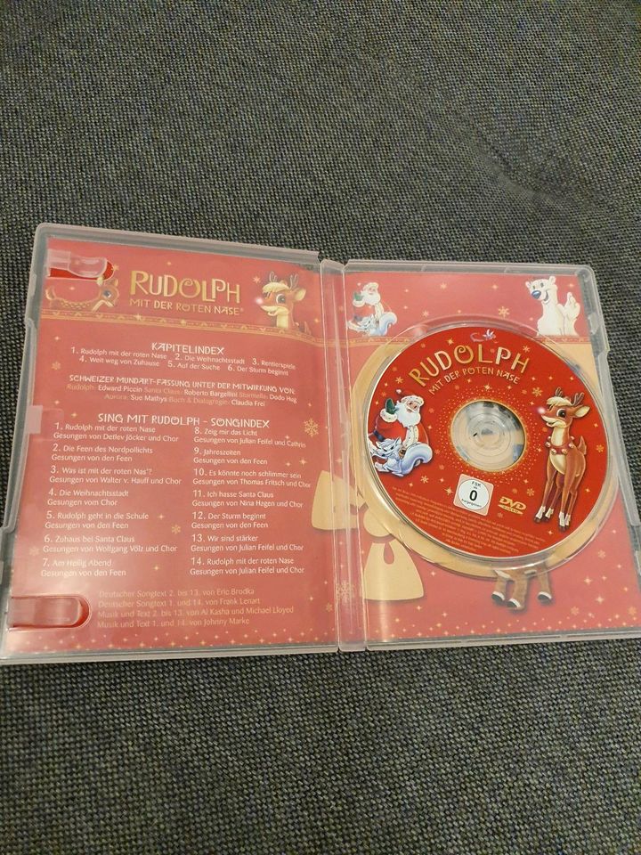 DVD Kinder Rudolph mit der roten Nase Reindeer Film FSK0 in Cloppenburg