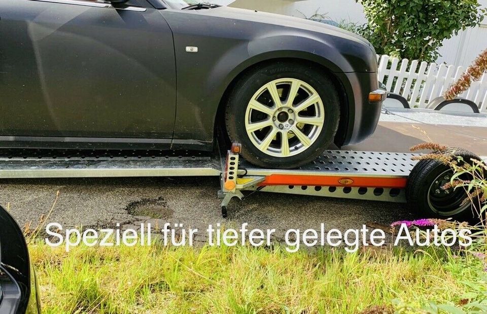 Anhänger Fahrzeugtransporter 3 Tonnen KFZ XXL mieten  leihen in Vöhringen