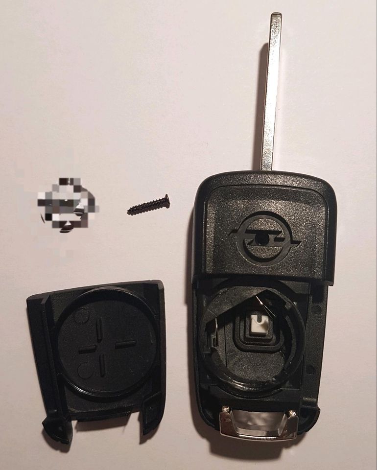3 Tasten Klappschlüssel Schlüssel Gehäuse Opel Fernbedienung in Neuensalz