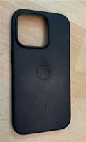 Original Apple Ledercover Dunkelblau iPhone 14 Pro Kr. München - Haar Vorschau