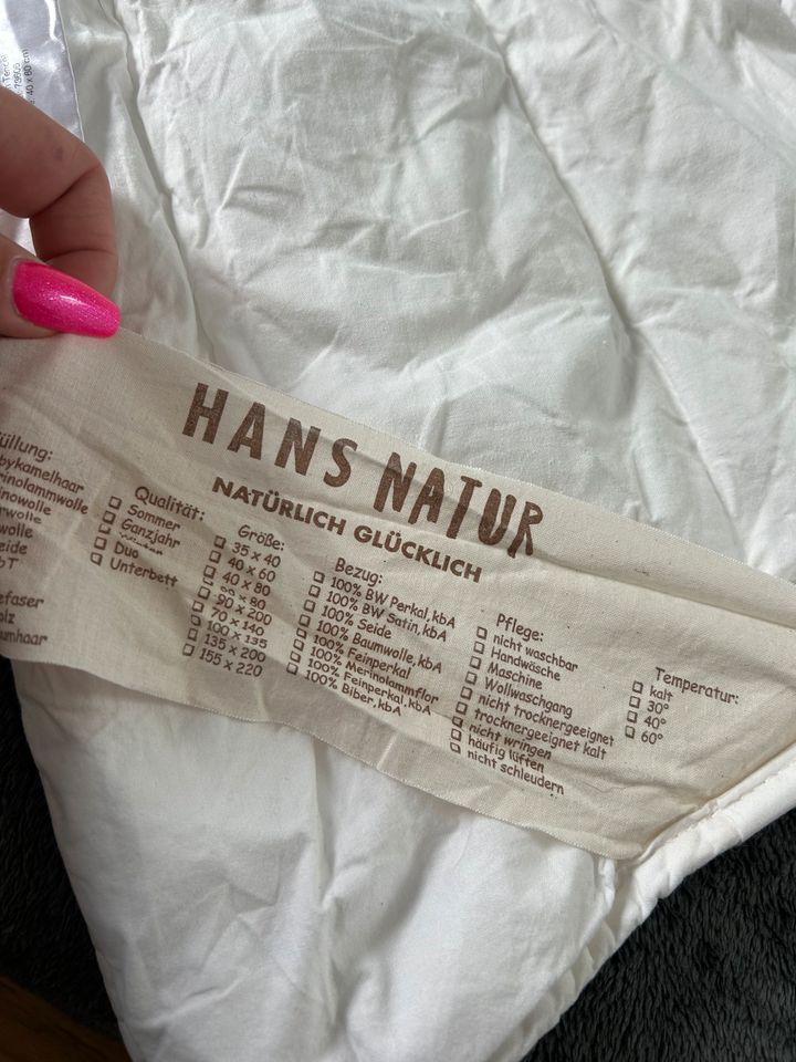 Hans Natur Set Kinderbettwäsche ⭐️ wie Neu ⭐️ Mädchen in Nagold