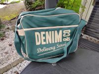 Denim Retro Laptop Tasche, Sporttasche, Reisetasche, blau/grün Baden-Württemberg - Offenburg Vorschau