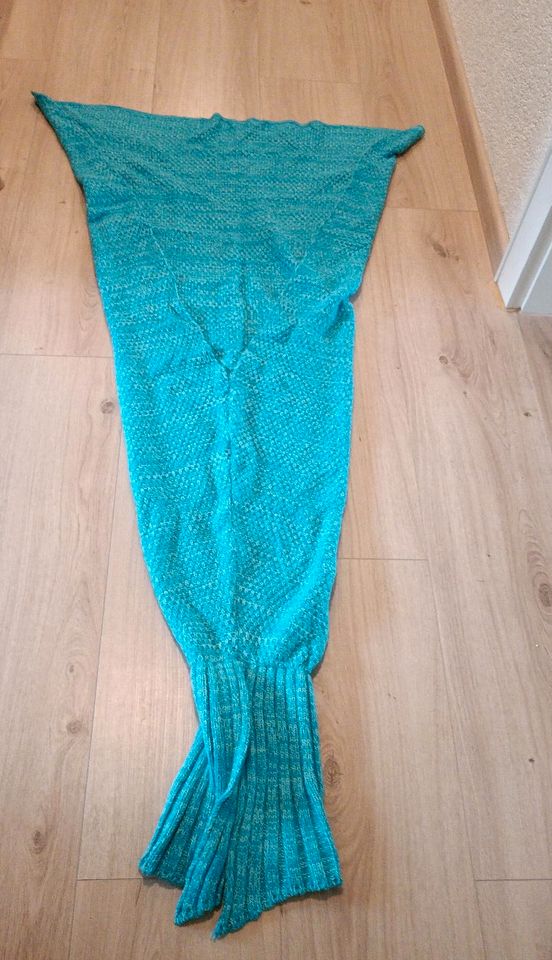 Meerjungfrau Decke. Schlafsack Arielle ca 150 cm in Burglengenfeld