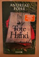 Buch Tote Hand Krimi Roman Andreas Föhr ungelesen Altona - Hamburg Rissen Vorschau