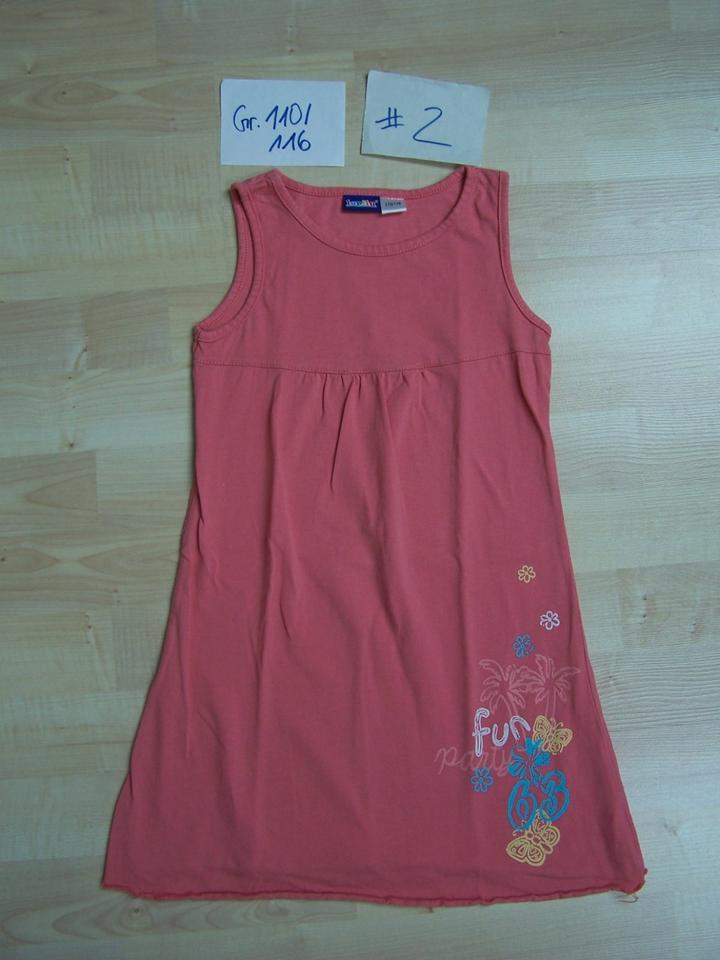 Mädchen, Kleid, Bolero, H&M, Gr. 110/116, Schmetterling, Streifen in Wettin-Löbejün