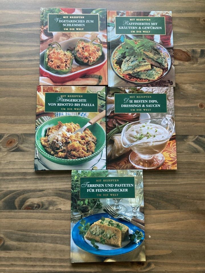 7x Rezepte um die Welt Kräuter Risotto Paella Dips Salate in Hallbergmoos