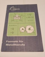 Formeln für Metallberufe, 4. überarbeitete Auflage, Europa Nr. 10 Baden-Württemberg - Vaihingen an der Enz Vorschau