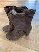 Stiefeletten mit Absatz & Fütterung in 36 Rheinland-Pfalz - Zeiskam Vorschau