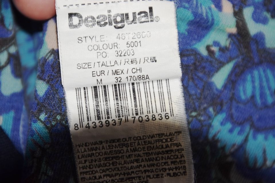 Desigual Longshirt, Sommershirt mit spitzen Ecken, DESIGUAL in Berlin