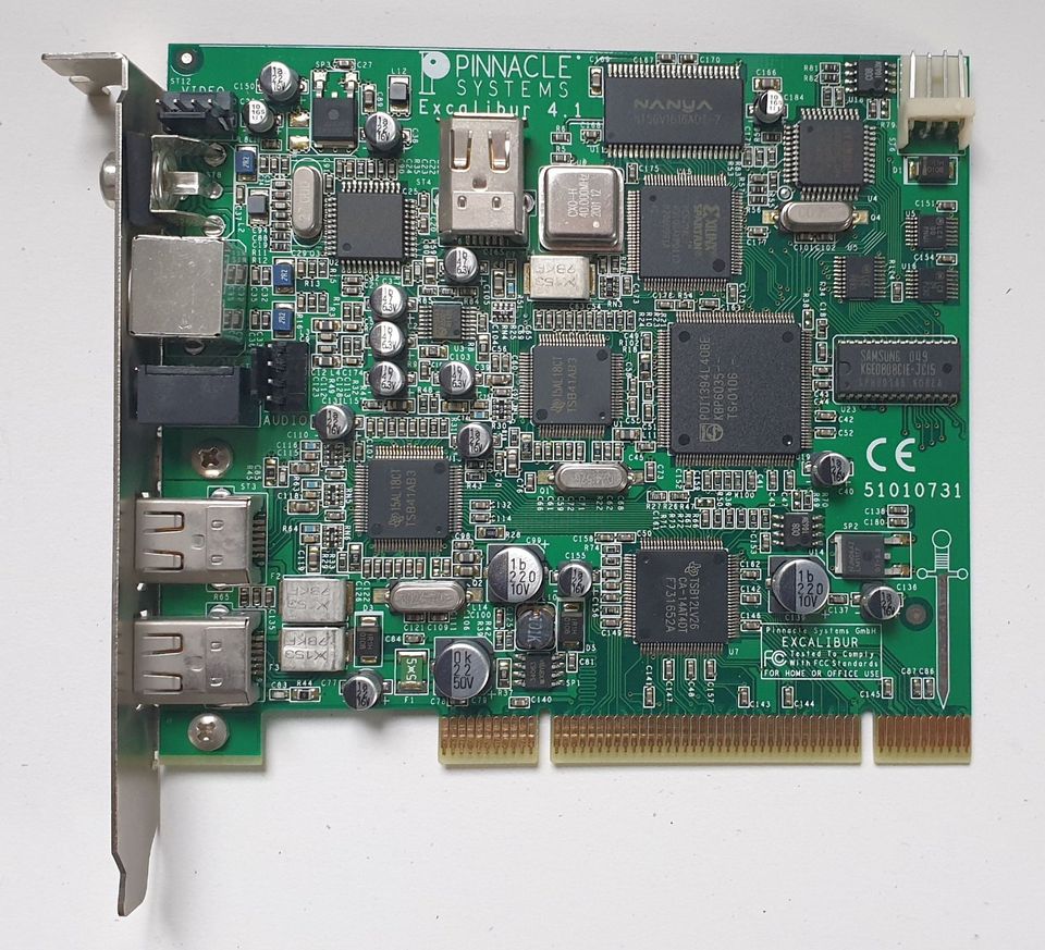 Pinnacle Systems 51010731 Excalibur 4.1 PCI Video Capure Card in Bochum