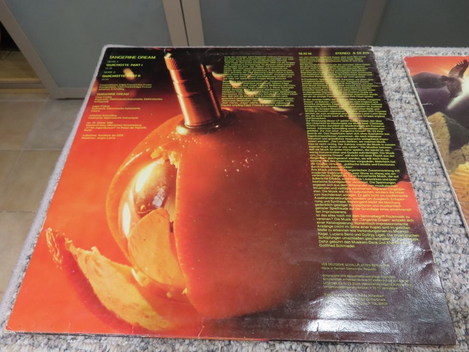 LP Amiga Rock Elektronic ZZ-Top van Halen Scorpions Vangelis in Braunsbedra