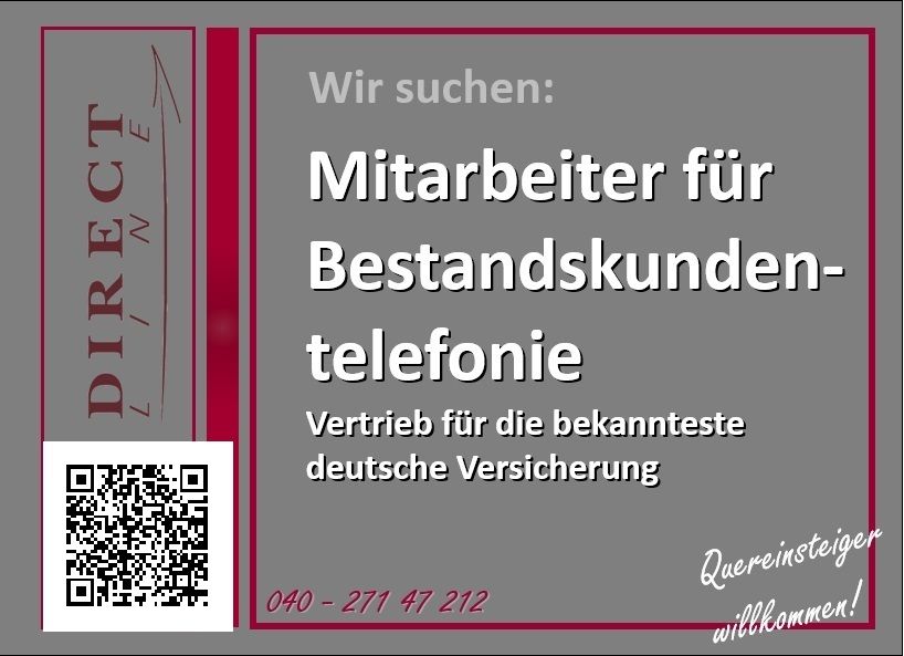 Call Center Agent, Verkäufer in der Telefonie  m/w/d in Hamburg