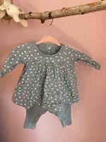 Strampler Petit Bateau Gr. 56 Einteiler grau Punkte Nordrhein-Westfalen - Detmold Vorschau