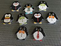 SET 69 Holzknöpfe Knöpfen Pinguine nähen basteln sticken Baden-Württemberg - Baden-Baden Vorschau