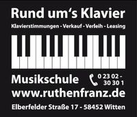 Klavier-Service (Klavierstimmer / Reparatur / Verkauf) Nordrhein-Westfalen - Witten Vorschau