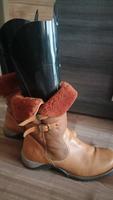 Stiefel MARC  Echtleder aus wasserfest Reißverschluss Wie Neu! Nordrhein-Westfalen - Monheim am Rhein Vorschau
