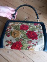 Originale Vintage Handtasche Tasche Blumen Hessen - Bad Wildungen Vorschau