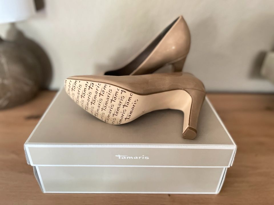 Tamaris Pumps 36 nude creme beige NEU in Naunhof